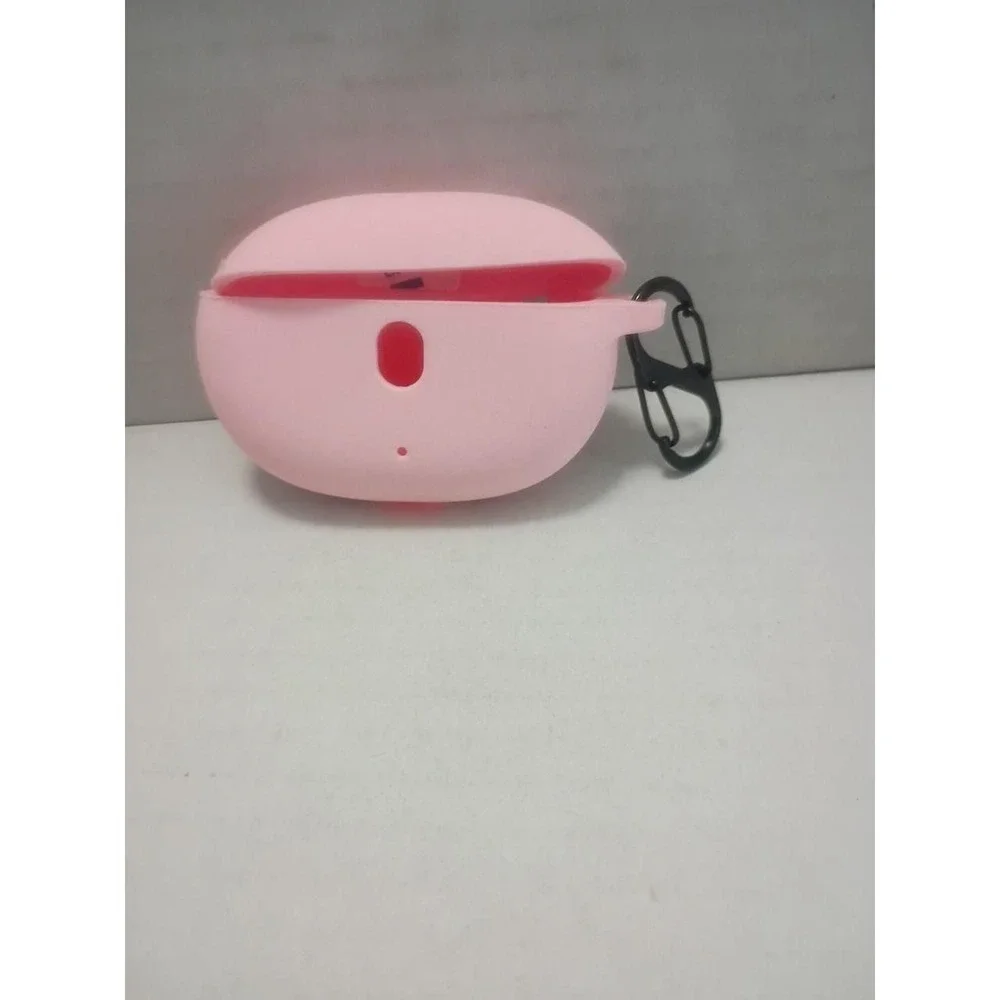 Dr.‎ Dre Beats Studio Buds Silicone Cover with Carabiner Pink